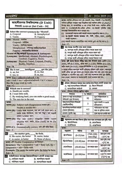 জাহাঙ্গীরনগর বিশ্ববিদ্যালয় D Unit